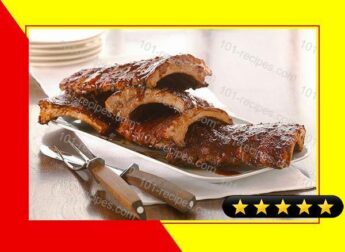 Sweet & Spicy Baby Back Ribs recipe
