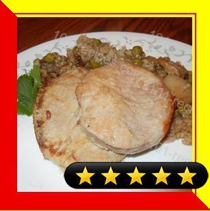 Slow Cooker Pork Chops and Rice recipe