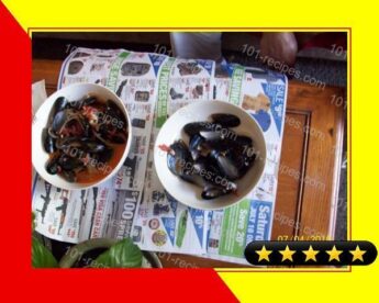 Mussels in Tomato Sauce recipe