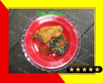 Snakehead Fish Waterspinach Salad (GABUS LALAP KANGKUNG) recipe