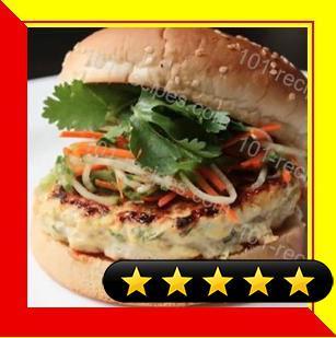 Chef John's Chicken Satay Burger recipe