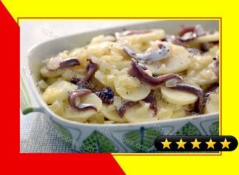 Jansson's temptation - Swedish anchovy and potato gratin recipe recipe