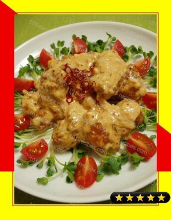 Chinese Style Chicken Karaage with Aurora Chili Sauce recipe