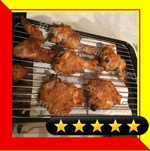 Easy Oven-Fried Chicken recipe