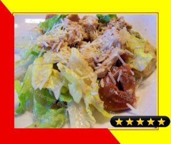 Chicken Tortellini Caesar Salad recipe