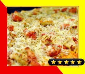 Chicken Bruschetta Pizza recipe