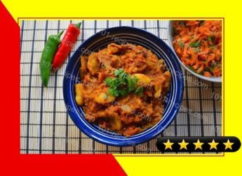 Mauritian butter bean and lamb curry with carrot salad recipe recipe