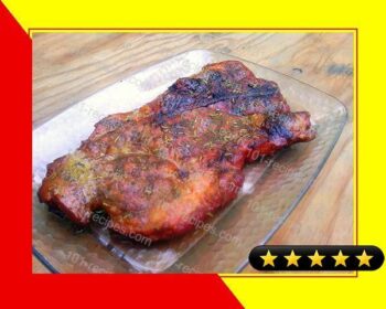 Grilled Rosemary Pork Steaks recipe