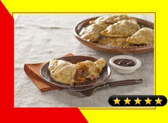 Turkey Empanadas with BBQ-Cranberry Sauce recipe