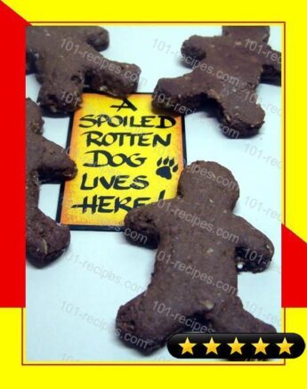Gingerbread Men for Dogs recipe