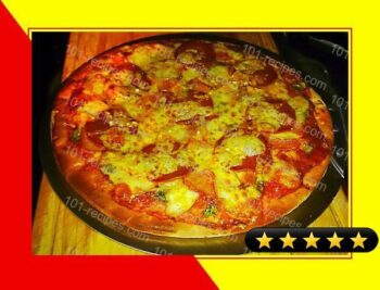Tex's Ham & Pepperoni Pizza Especial recipe