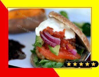 Healthy Southwest Turkey Burgers recipe