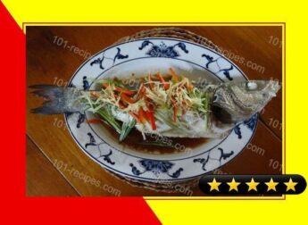 Cantonese steamed sea bass recipe recipe