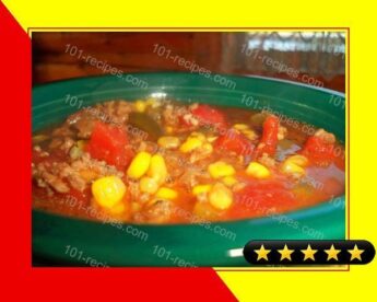 Crock Pot Easy Vegetable-Beef Soup recipe