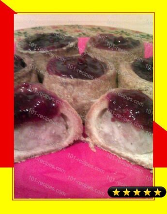 Vickys Cranberry Topped Christmas Pork Pies, Gluten, Dairy, Egg & Soy-Free recipe