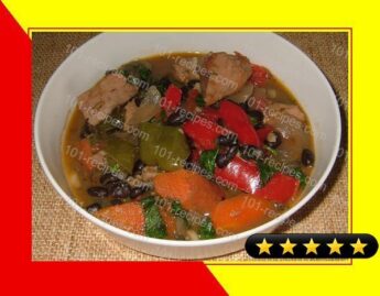 Turkey and Black Bean Stew recipe