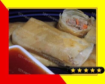 Lumpia (In Spring Roll Wrappers) recipe