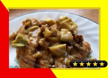 Chicken With Avocado and Nut Sauce recipe