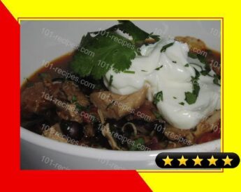 Southwestern Spiced Chicken & Black Bean Stew recipe