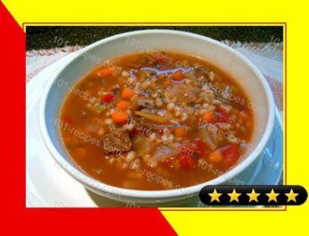 Beef and Barley Soup recipe