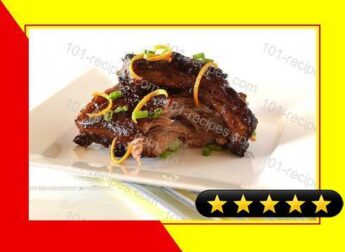 Orange and Soy Baby Back Ribs recipe